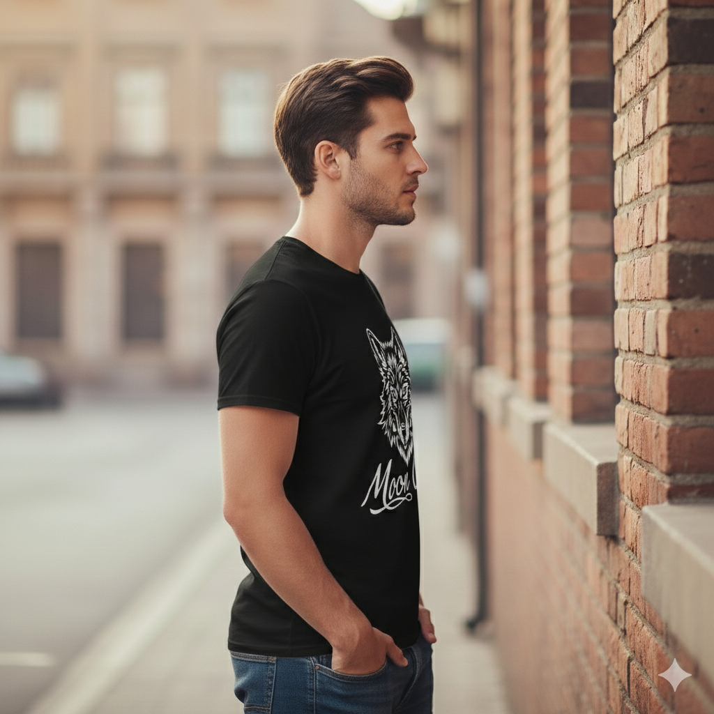Moon Child Wolf T-Shirt