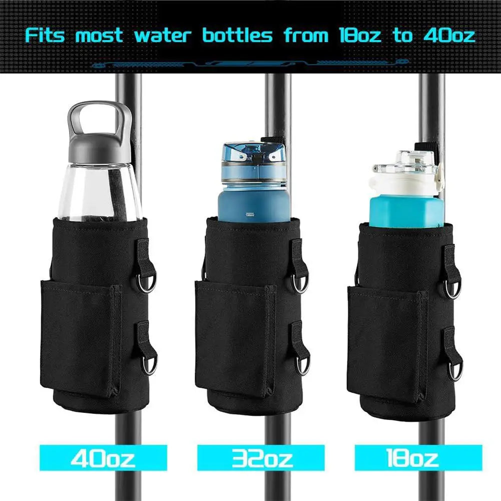 Magnetic Water Bottle Pouch Cup Holder Bag Gym-specific Water Cup Holder With Strong Magnet For Outdoor Sports Bottle Bag