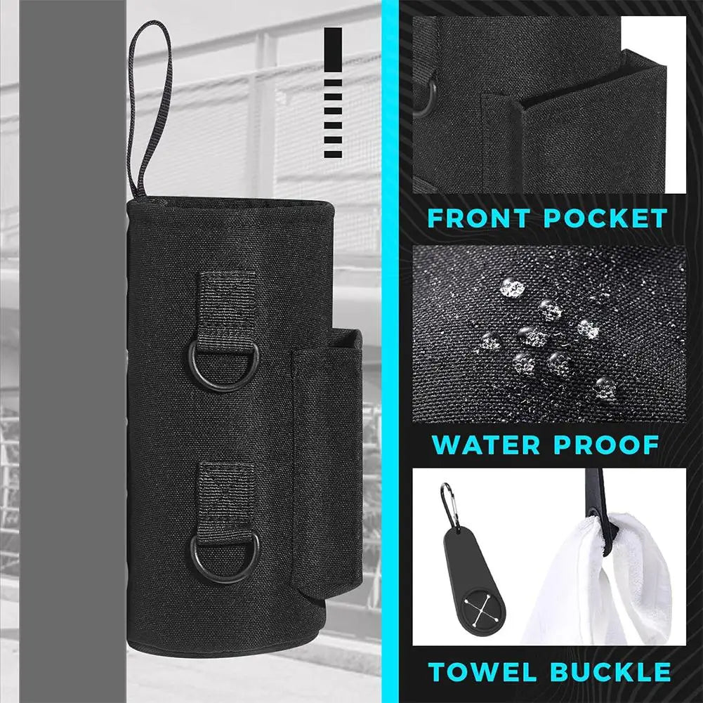 Magnetic Water Bottle Pouch Cup Holder Bag Gym-specific Water Cup Holder With Strong Magnet For Outdoor Sports Bottle Bag
