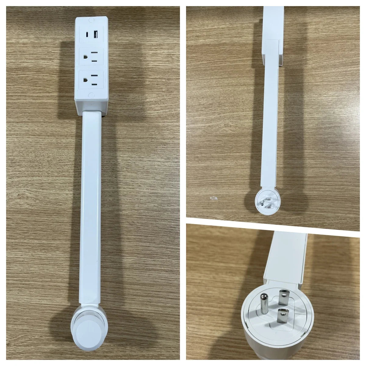 New Electrical Outlet Extender, Seat Extender - Power Socket Extender In Three Specifications, Rotatable, Folding, Portable Tonfa