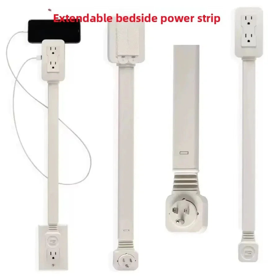 New Electrical Outlet Extender, Seat Extender - Power Socket Extender In Three Specifications, Rotatable, Folding, Portable Tonfa