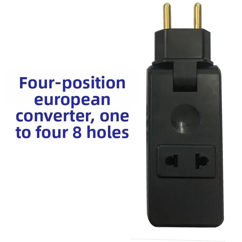 New Electrical Outlet Extender, Seat Extender - Power Socket Extender In Three Specifications, Rotatable, Folding, Portable Tonfa
