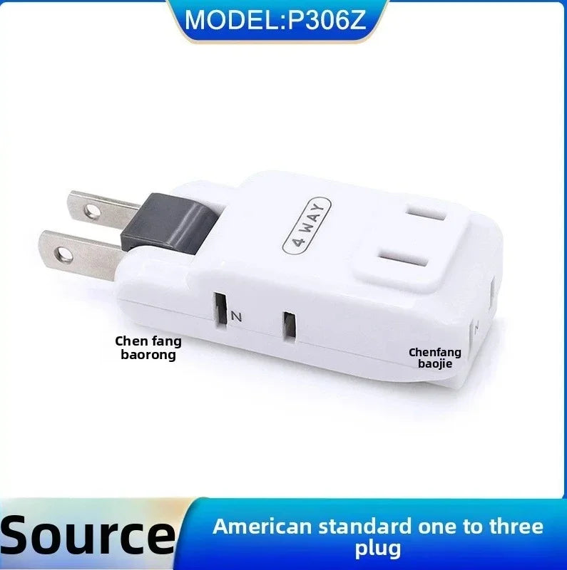 New Electrical Outlet Extender, Seat Extender - Power Socket Extender In Three Specifications, Rotatable, Folding, Portable Tonfa